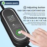 22KW 3 Phase Electric Car Fast Charging Station AC EV Charger 32a Wall-Mounted