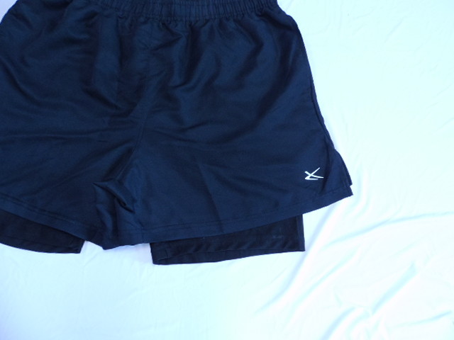 Daily Use Anti Dumping 95gsm Men'S 2 In 1 Training Shorts For Ourside
