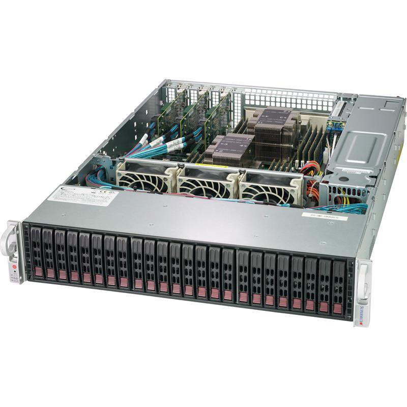 Stock Supermicro SuperStorage 2029P-ACR24H 2U Rackmount Server With 1100W Power Supply