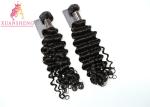 Cuticle Aligned Peruvian Human Hair No Shedding Malaysian Curly Bundles
