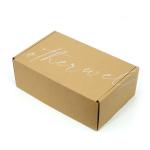Small Cardboard Corrugated Folding Garment Packaging Box ISO 9001 / 14001