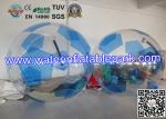PVC Inflatable Water Ball , Outdoor Inflatable Football with Fun