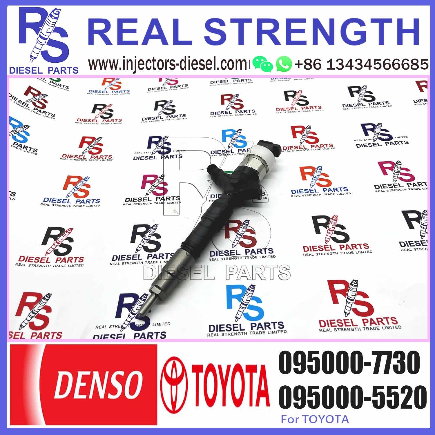 High Quality Den-so Diesel Fuel Injector 095000 7730 0950007730 23670-39135 for Toyota Daihatsu Delta 1KD-FTV 095000-773