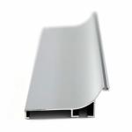 Silver Cabinet Edge Aluminium Kitchen Handles