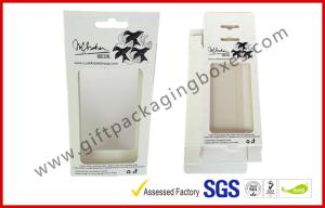 Quality Small Card Board Packaging Boxes, Promotional C2s Paper Box For iPhone Case Packing wholesale