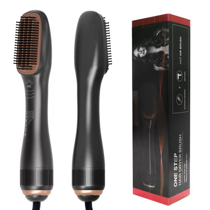Nylon Alloy Hot Air Brush Straightener Comb 1200w With 2m Power Cord