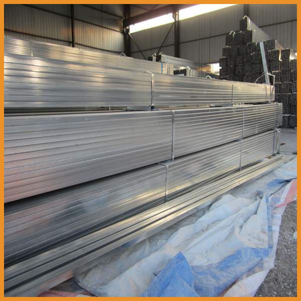 pre galvanized rectangular tube