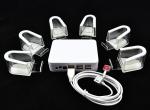 COMER security cable lock for gsm cell phone alarm stands retail stores anti