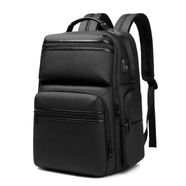 High grade gift custom logo men's outdoor waterproof laptop bag business