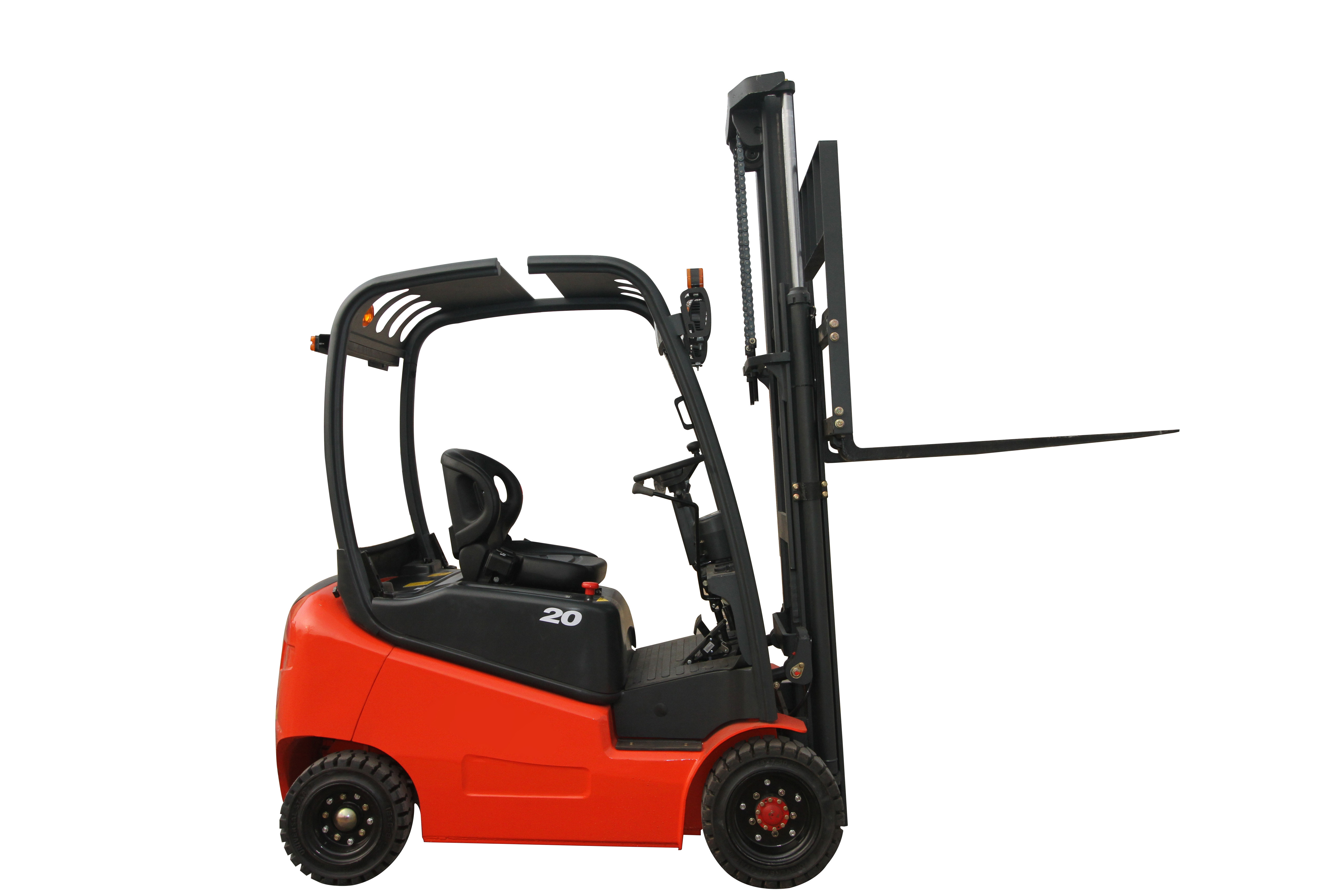 CPD20E 2t Logistics Forklift Transporting Heavy Machinery