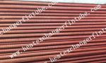 11FPI Extruded Fin Tube Machine , SB111 C12200 Extrusion Copper HIGH Fin Heating