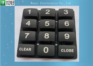 Quality Printed Conductive Carbon Pill 45 Degree Silicone Rubber Keypad wholesale