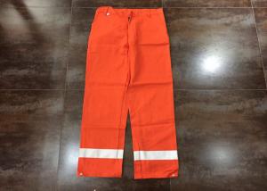 Quality Orange Flame Resistant High Visibility Clothing For Men Heat Insulated wholesale
