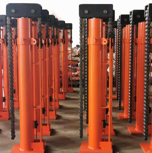Max Height 0-4600mm Chain Type Simple Hydraulic Jack Great for Customer