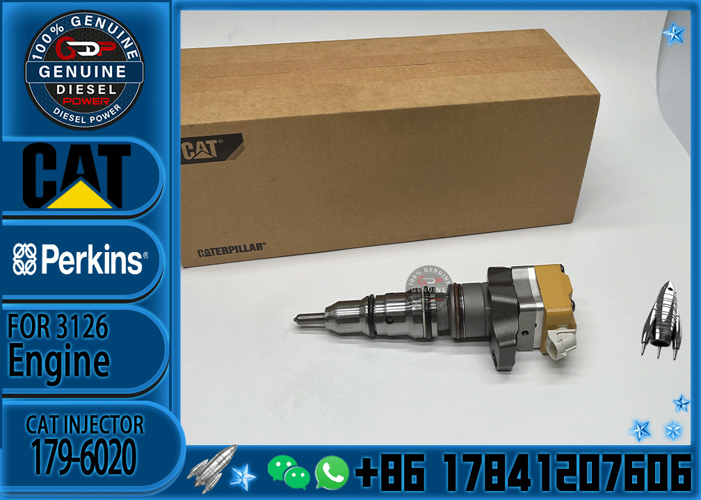 CAT 3412E Diesel engine common rail fuel injector 179-6020 174-7528 injector