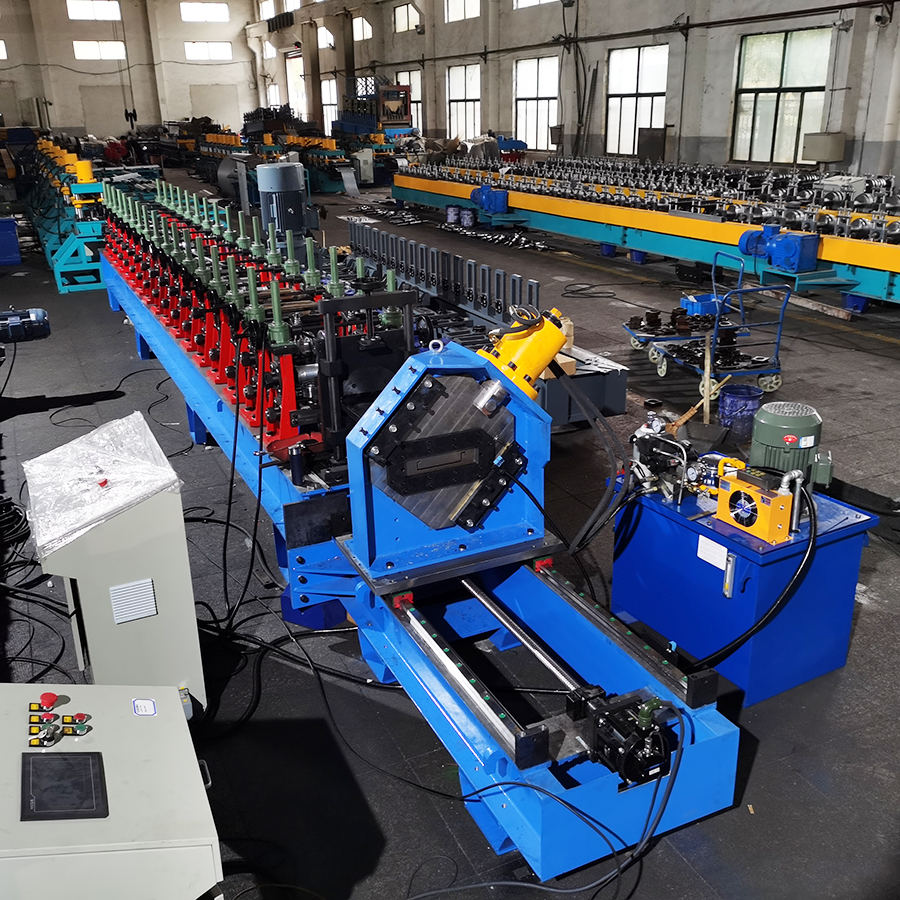 Metal Decking Planks Scaffold Forming Machine 12T OEM
