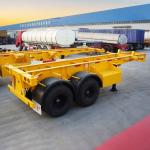 Fuwa Axle 13t Mechinical Suspension Skeletal Semi Trailer