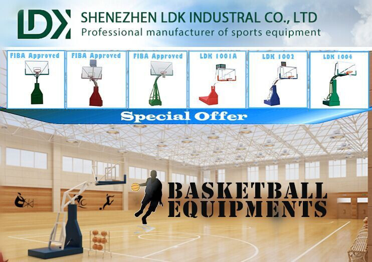 Hot Sale Steel Basketball Equipment Portable Basketball Hoops With Scoreboard