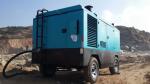 Double Stage Diesel Rotary Screw Air Compressor Efficient For Lubricated Oil