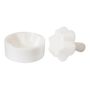 Quality Food Grade POM Materials 6 Petals Flower Basket Mold White Color wholesale