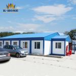 Temporary Gas Field Staff Housing Modular Container Living Quarters
