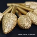 6mm Brazed Diamond Tools For Iron Casting Granite Marble Grinding