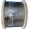 Buy cheap AISI 304 1x19 8mm Stainless Steel Wire Rope from wholesalers