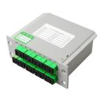 1650nm Fiber Optic Splitter , PLC Splitter 1x16 small size