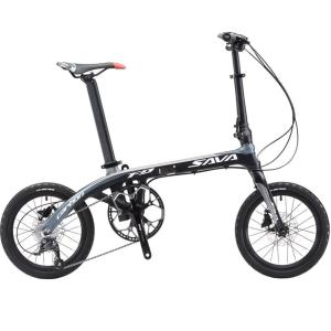 Quality SAVA Z2 Foldable Carbon Fiber Bike 16 inch wheel 9 speed 145cm-175cm Height wholesale