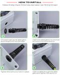 Bend-Protecting IP68 Cable Glands, Flex-Protecting Nylon NPT Insulating Cable
