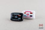 Garment Store EAS Ink Tag 43 * 27 Mm Curved Ink Pin Non Flammable