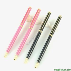 Quality cheapest price simple metal ball pen, low price promotional metal pen wholesale