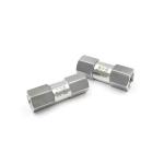 High Pressure Female Thread Split Non-Return Valve 304 316 Stainless Steel for
