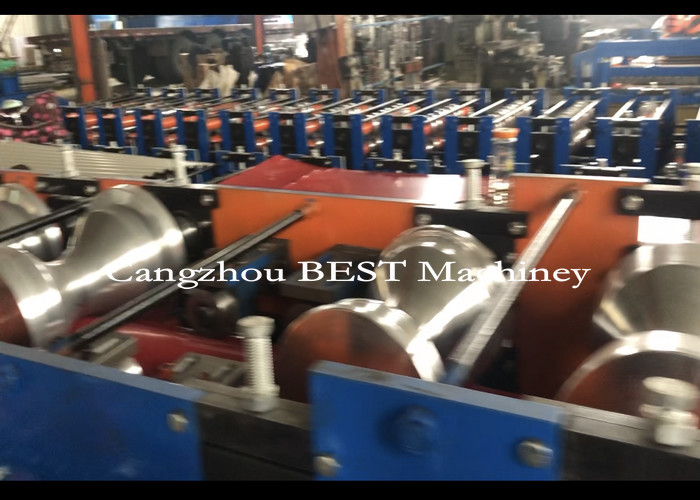 Custom Cold Making Ridge Cap Roll Forming Machine With Two Year Warranty