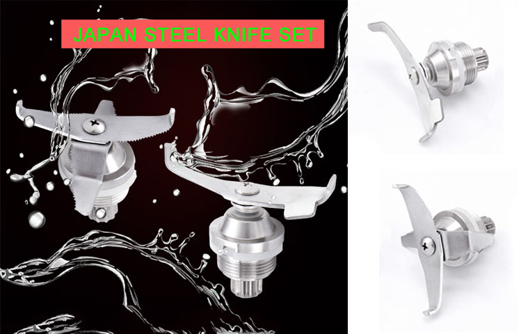 8 Speed Settings Multifunctional Soundproof Kitchen Fruit Blender And Grinder Machine