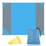Outdoor Camping Sand Proof Ripstop Nylon Waterproof Compact Beach Blanket /