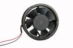 Round IP55 IP58 IP66 DC Axial Fans , 12V 24V 48V Equipment Cooling Fans