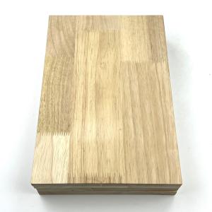 Quality Smooth Lightweight Rubber Wood Sheet , Width 122cm Finger Jointed Hardwood wholesale