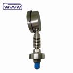 All Stainless Steel High Temp Pressure Gauge Diaphragm Seal 1 Year Warranty
