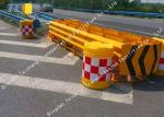 Highway Steel Tunnel Entrance Anti Collision Pad Guideable Yellow Crash