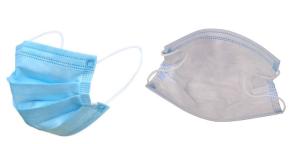 Quality 3 Ply Disposable Face Mask Blue And White Preventing Coronavirus Ce Approved wholesale