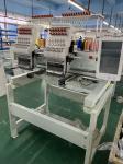 2 Heads computerized embroidery machine suitable for logo embroidery T-shirt cap