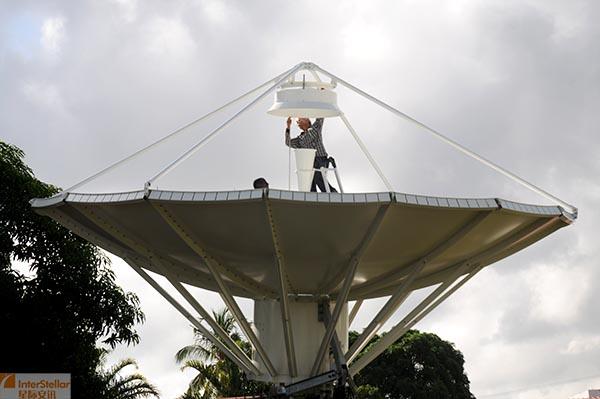 9.0m Ku Band Earth Station Antenna,9.0m Satellite Dish, Earth Station Management