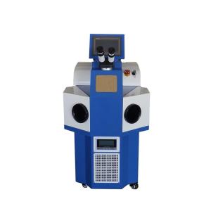 China Jewelry Gold Laser Spot Welding Machine / Slivery Ring Mould Mini Laser Welder on sale