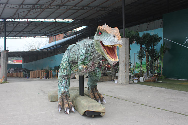 Sun Proof Realistic Dinosaur Model For Outdoor Stage Show / Amusement Park