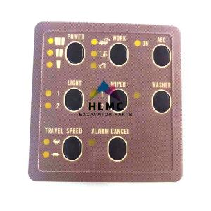 Quality Excavator Parts E312 E320 Excavator Monitor Display Panel Surface Sticker wholesale