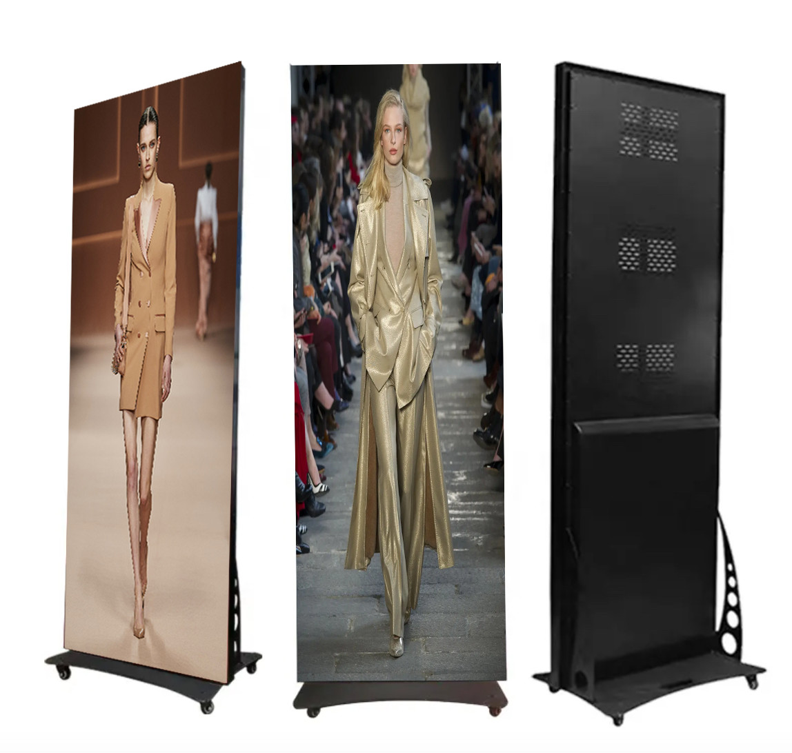 Indoor P2.5mm Creative LED Display 640x1920 3840Hz LED Poster Display