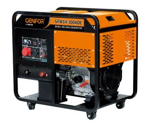 Quality 300A 10KW Diesel Welder Generator 100% Standard Power Output Welding Machine wholesale