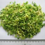 Chinese Natural Dehydrated Vegetables Dried Cabbage Flakes Light Green