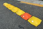 ABS Yellow Reflective Round Plastic Reflector Road Stud